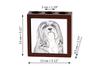 Lhasa Apso – Pen holder with a dog, desk organizer with a print | Art-Dog