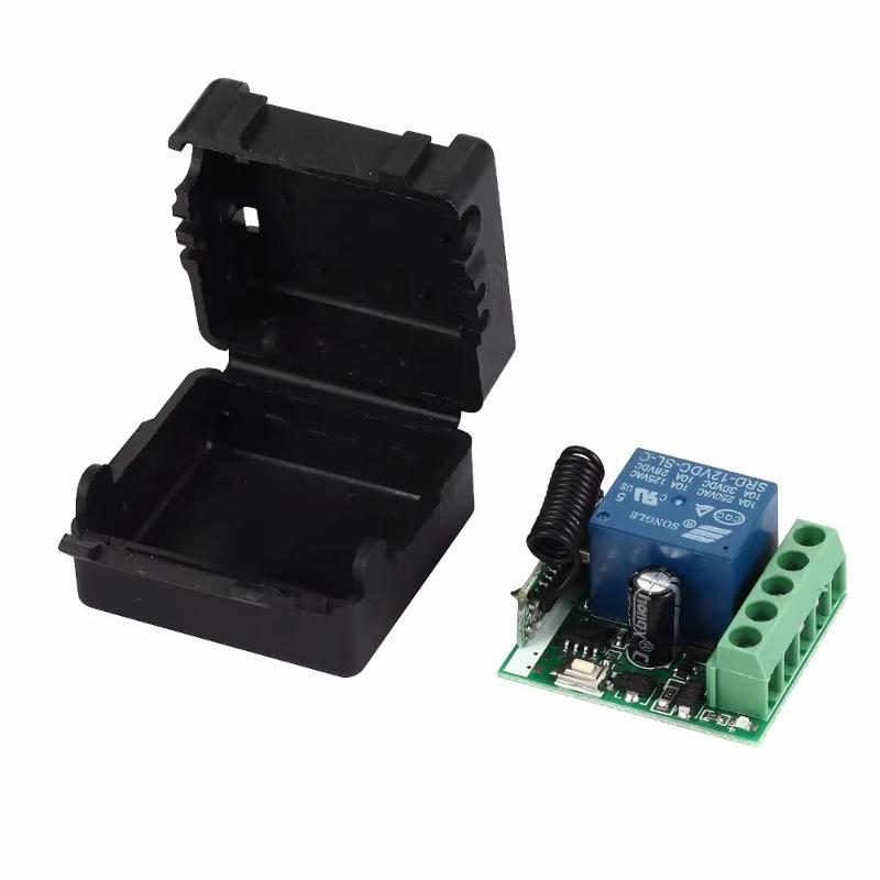 

433Mhz Remote Control Wireless Switch provides DC 12V 1CH 10A relay receiver and 2CH transmitter for door electromagnetic lock