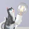 Black Cat Lamp Nordic Creative Living Room Bedroom Clothing Store Decorative Animal Lamp Mini Catlamp Small Night Lamp