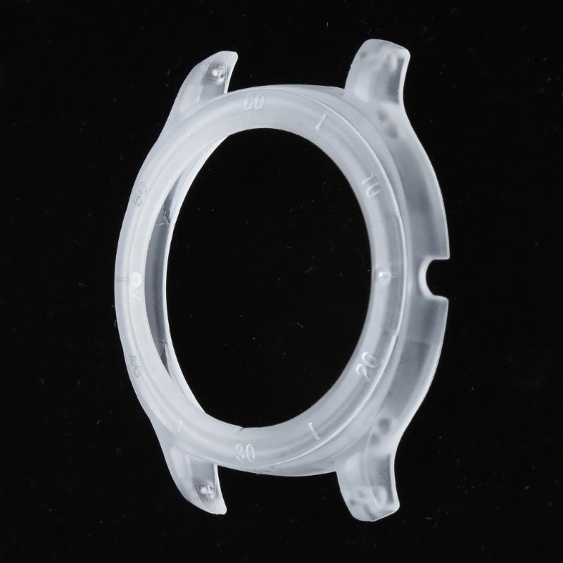 Protective Shell Fit for Smartwatch Protective Frame Cover Smartwatch Replacement Half-Coverage Case Hoiusing
