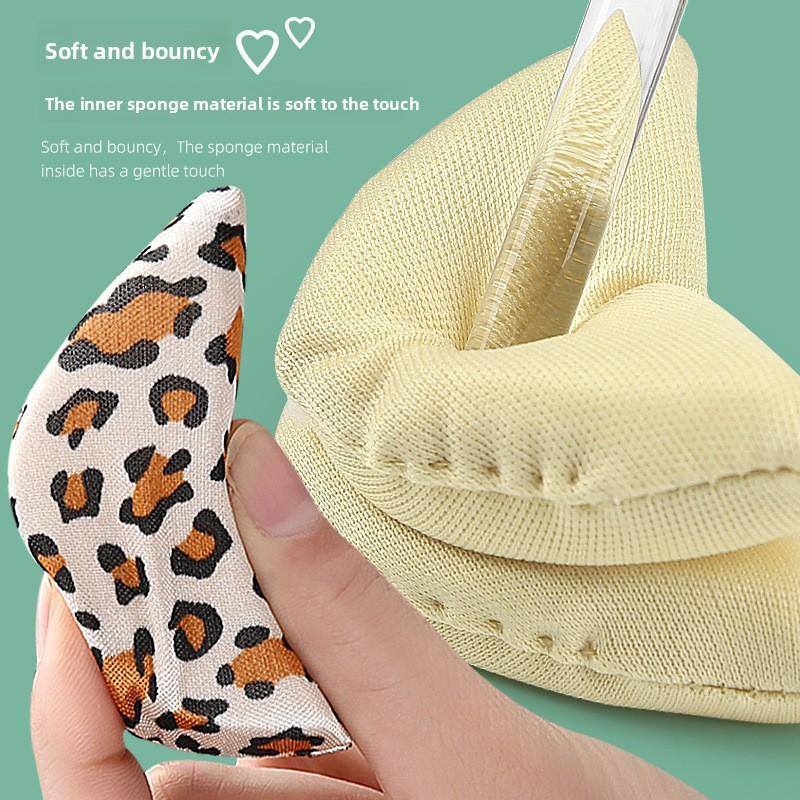 Towel Cloth Toe Plug High Heels Soft Anti-wear Forefoot Half Size Pad Adjustable Size Toe Plug