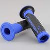 Daytona PROGRIP Motorcycle Grips for Handlebar Diameter 125mm Gel 732 Type 98096 22.2 Anti-Vibration End-Penetrated Black/Blue