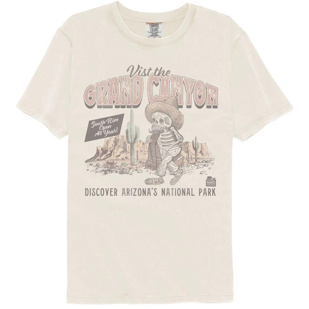 National Parks - Visit The Grand Canyon - American Classics - Solid Beige 110