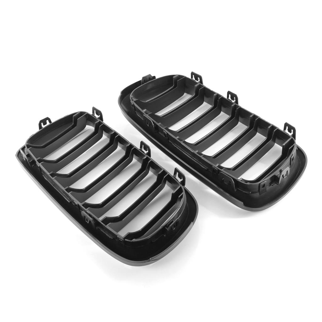 Přední nárazník kapoty ledvinková mřížka mřížka černá náhrada pro BMW X5 F15 2014-2017