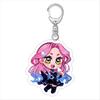 Anime Alien Stage Peripheral Keychain Acrylic MIZI SUA TILL IVAN HYUNA LUKA Pendant Key Chains Fans Cosplay Accessories Gift