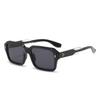 Polarization Sunglasses Men Women Vintage Trendy Square Gradient Shades Sun Glasses Luxury Brand Design Fashion Eyewear