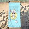 Brand E-Esther Cute B-Bunny Rabbit Beach Towel Travel Lightweight Skin Friendly For Pool Beach Camping Cruise Summer