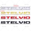 3D Metal Car Rear Boot Trunk Letters Logo Label Badge Emblem Decals Sticker For Alfa Romeo GIULIA STELVIO Q2 Q4 Accessories