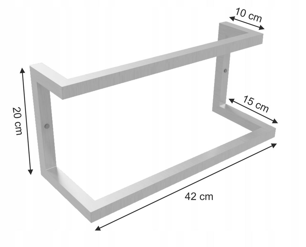 DOUBLE LOFT INOX WALL TOWEL HANGER