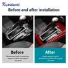 Real Soft Carbon Fiber For Vauxhall Opel Astra H MK5 2004 2005 2006 2007 2008 2009 2010 Center Console Gear Shift Panel Sticker