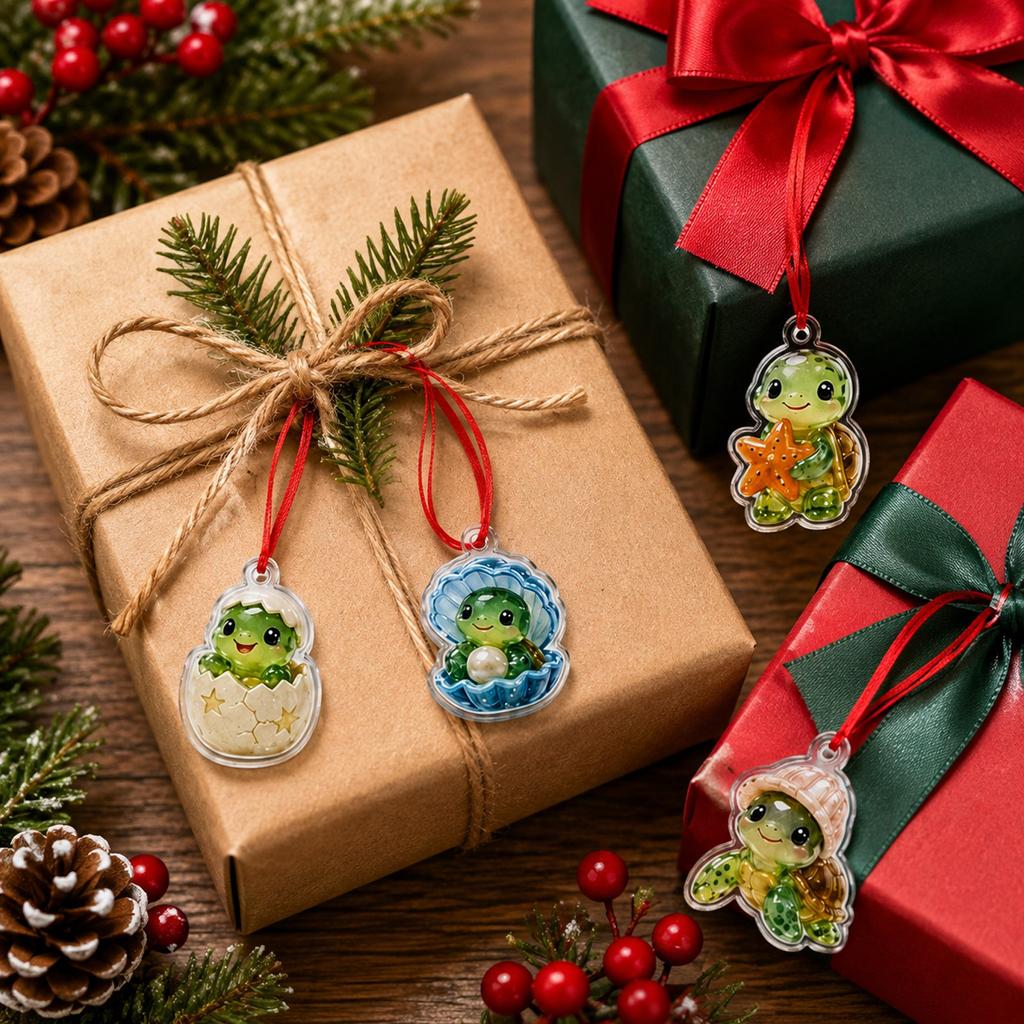 Acrylic Turtle Shaped Advent Calendar Mysterious Box