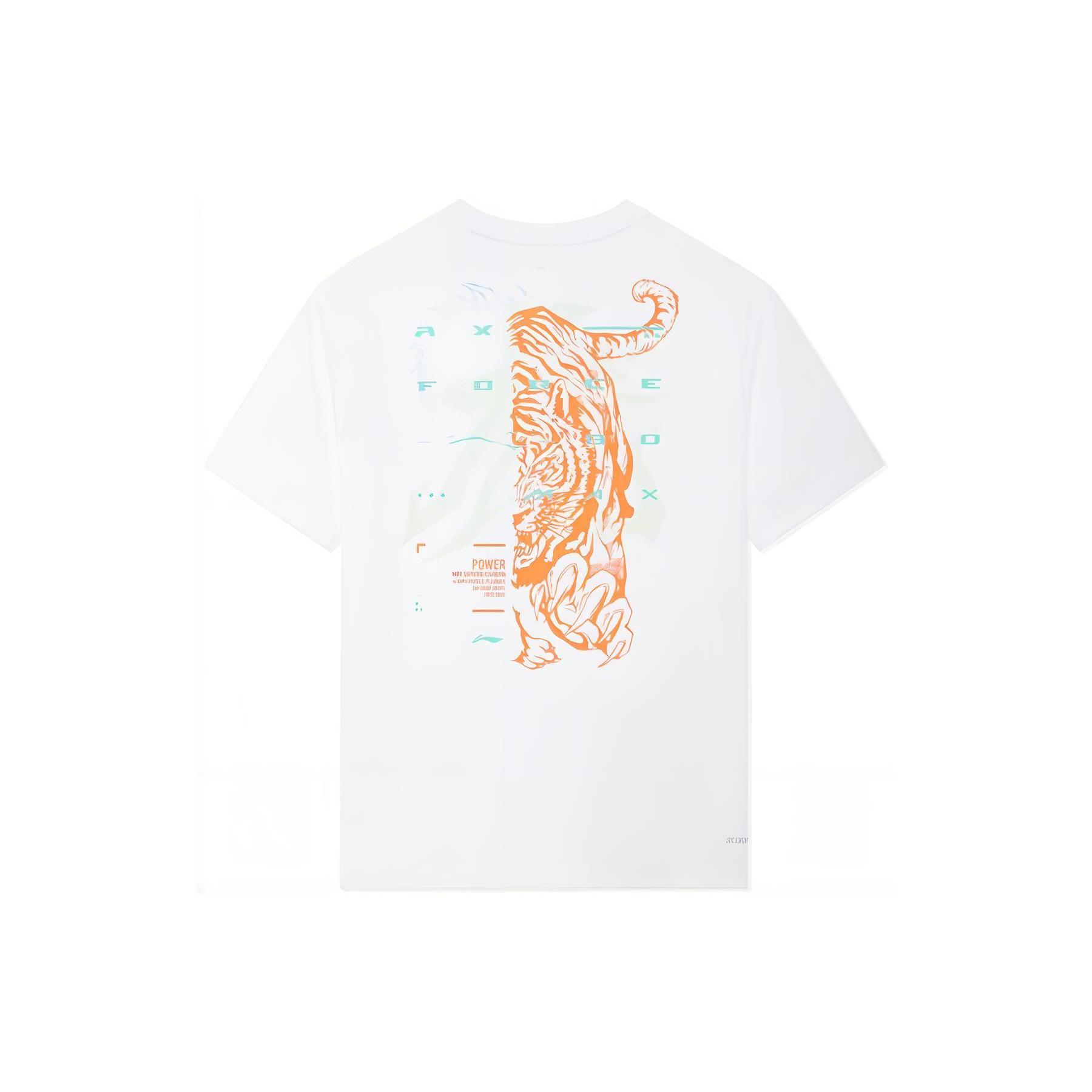 Li Ning Badminton Collection T Shirt Men s White ATSSC07-2 S