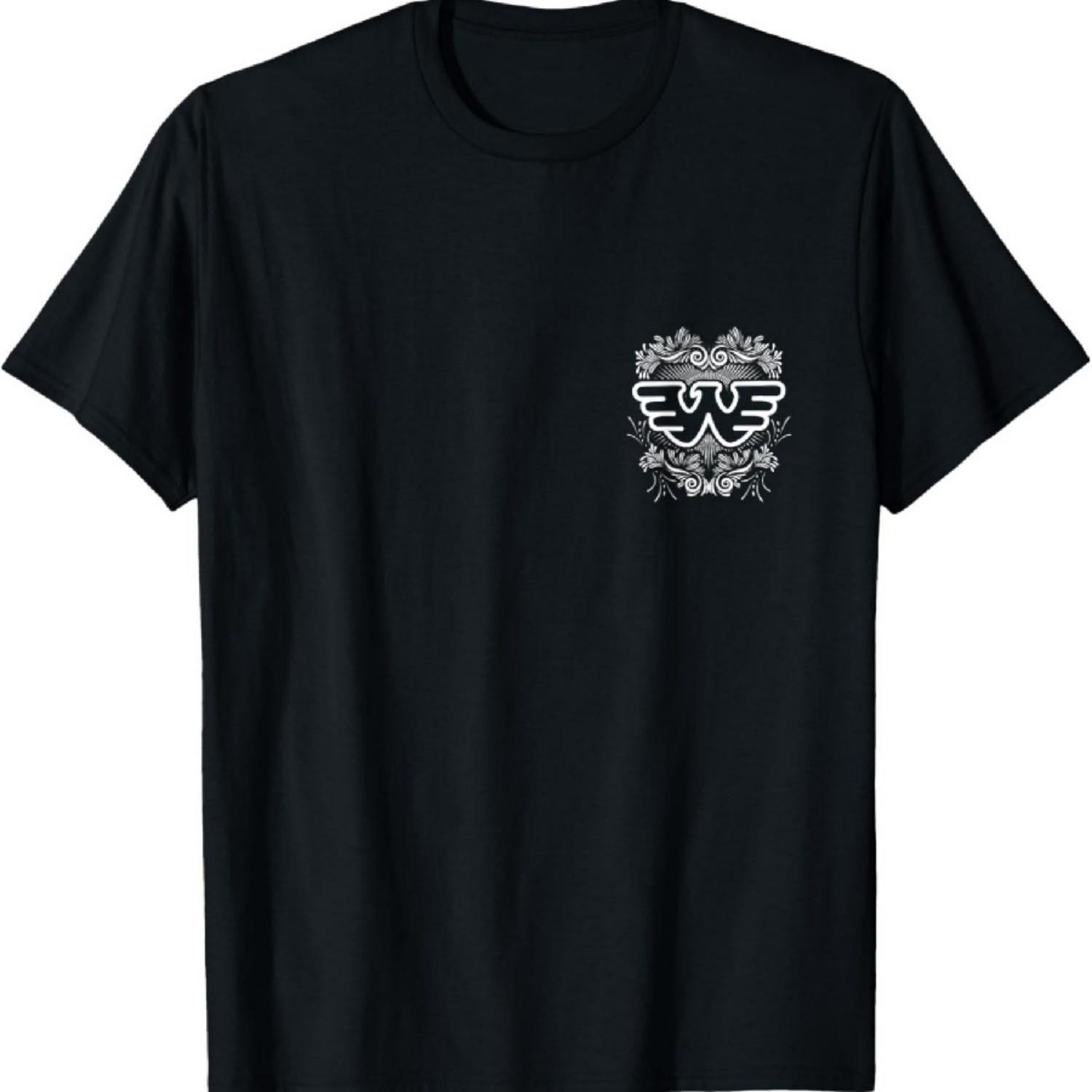 Официальный мерч - Декоративная черная футболка S