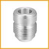 Car Auto 10AN Male Weld on Fitting Bung Hose Adapter Fuel Oil Aluminum Alloy Silver Tone Pack of 10 Replacement