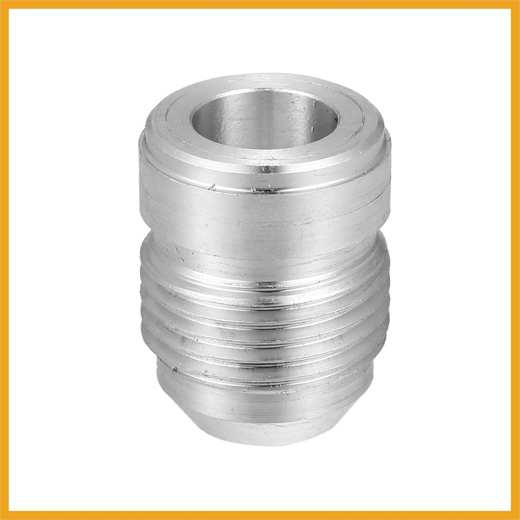 Car Auto 10AN Male Weld on Fitting Bung Hose Adapter Fuel Oil Aluminum Alloy Silver Tone Pack of 10 Replacement