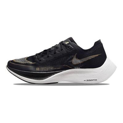 ZoomX Vaporfly NEXT% 2 Black Metallic Gold Coin Women Sneakers White CU4123-001