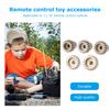 5pcs Pinion Motor Gear 3.175mm 32DP 16/17/18/19/20T Aluminum Pinion Motor Gear for 1/10 RC Model Car