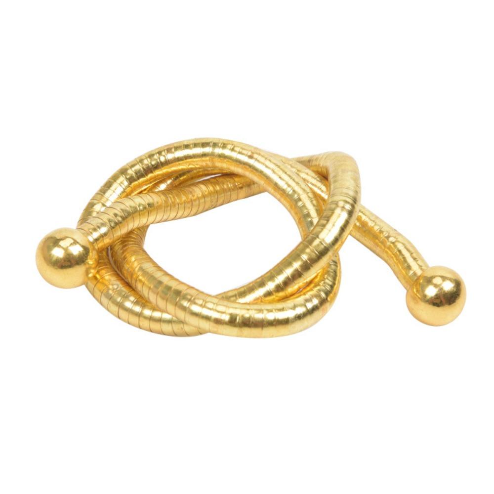 Collier ras du cou flexible en alliage couleur or bracelet pliable collier serpent accessoires de bijoux