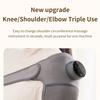 Rechargeable Knee Massager with Heat - Ideal for Post-Work, Sedentary Lifestyle, and Relaxation, Battery-Powered, Polyester Material, Knee