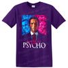 American Psycho Movie T Shirt Neon Horror Portrait Graphic Fan Art Tee Gift