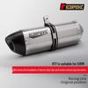 Compatible with G310RR, NINJA400, S1000RR, R1, RSV4, & Z1000, the R77 Exhaust Pipe Enhances Motorcycle Performance.