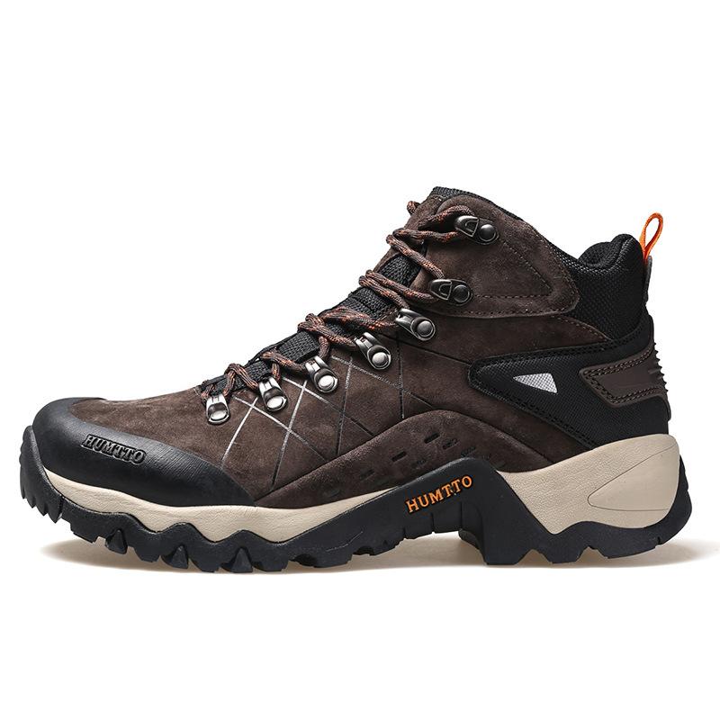 Hantu official outdoor off-road shoes autumn and winter waterproof and non-slip hiking shoes professional desert camp high-top hiking shoes men