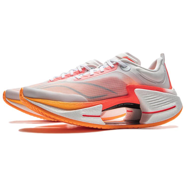Li Ning Absolute Shadow 3 Essential Technology Professional Speed Training Running Shoes Men Sneakers White Red ARRV003-7
