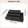 Men Countertop Organizer Wooden Storage Rack with Drawer Decorative Perfume Display for Makeup