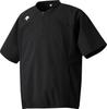 DESCENTE AERO STREAM Baseball Short Sleeve Stretch Black DB5SJK31M D-TECH Outerwear, Jacket, (BK00), 2XO,
