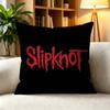 GGritty Vintage Slipknot Metal Band Horror  Square DoubleSided printed Pillow Case Bedroom Bedside Pillow Sofa Cushion Cover