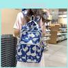 Student Backpack Large Capacity Cute Cartoon Goose Cat White Bear Sheep Pattern For High School Girls