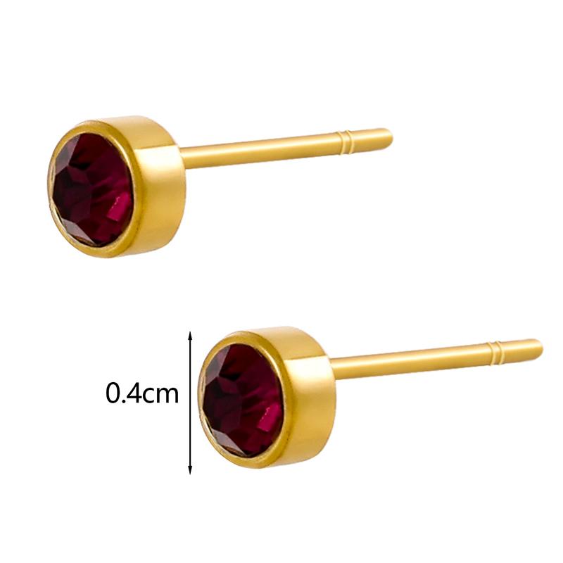 Stahl Mehrfarbig Schraubkugel Ohrstecker Für Damen/Herren Knorpel Helix Hantel Ohrstecker Piercing Schmuck