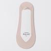 Women's Summer Ice Silk Low-Cut Socks - Non-Slip Heel, Cotton Sole, Invisible & Thin