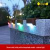 Solar Rainproof Step & Stair Lights for Outdoor Walls & Fences