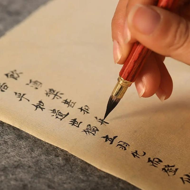 Kalligraphie Pinsel Kunst Pinsel Ölmalerei Chinesische Pinsel Skriptschreibpinsel Wolfshaar Crisperding