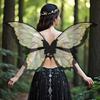 Butterfly Wing Costume for Girl Cosplay Party Halloween Christmas Birthday Halloween Cosplay Fairies Wing Costume