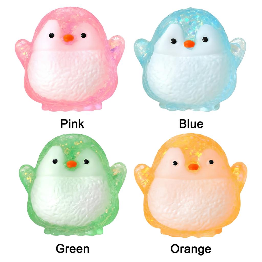 Cute Penguin Cute Malt Sugar Filled Sensory Fidget Toy Cute Desk Stress Toys for Birthday Gifts Easter Basket Stuffers