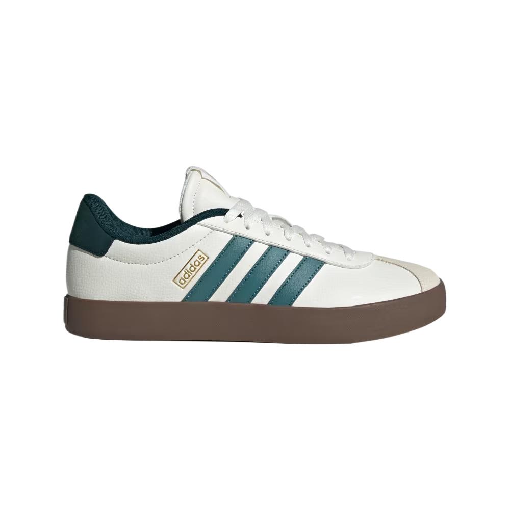 adidas VL Court 3.0 White Preloved Teal Men Sneakers Core-White Aurora-Ivy JR8635