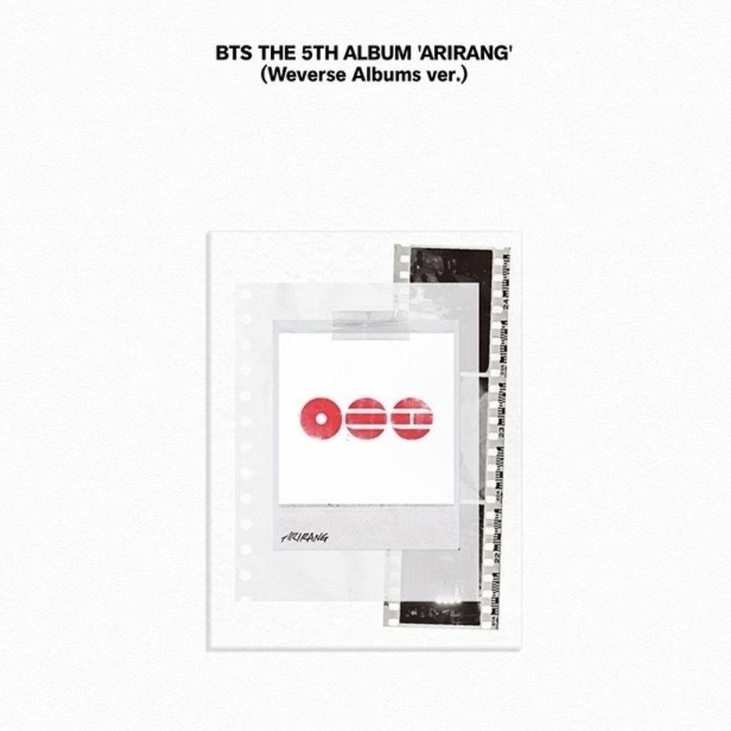 BTS 5. ALBÜM 'ARIRANG'(Weverse Albümleri ver.) Albümler