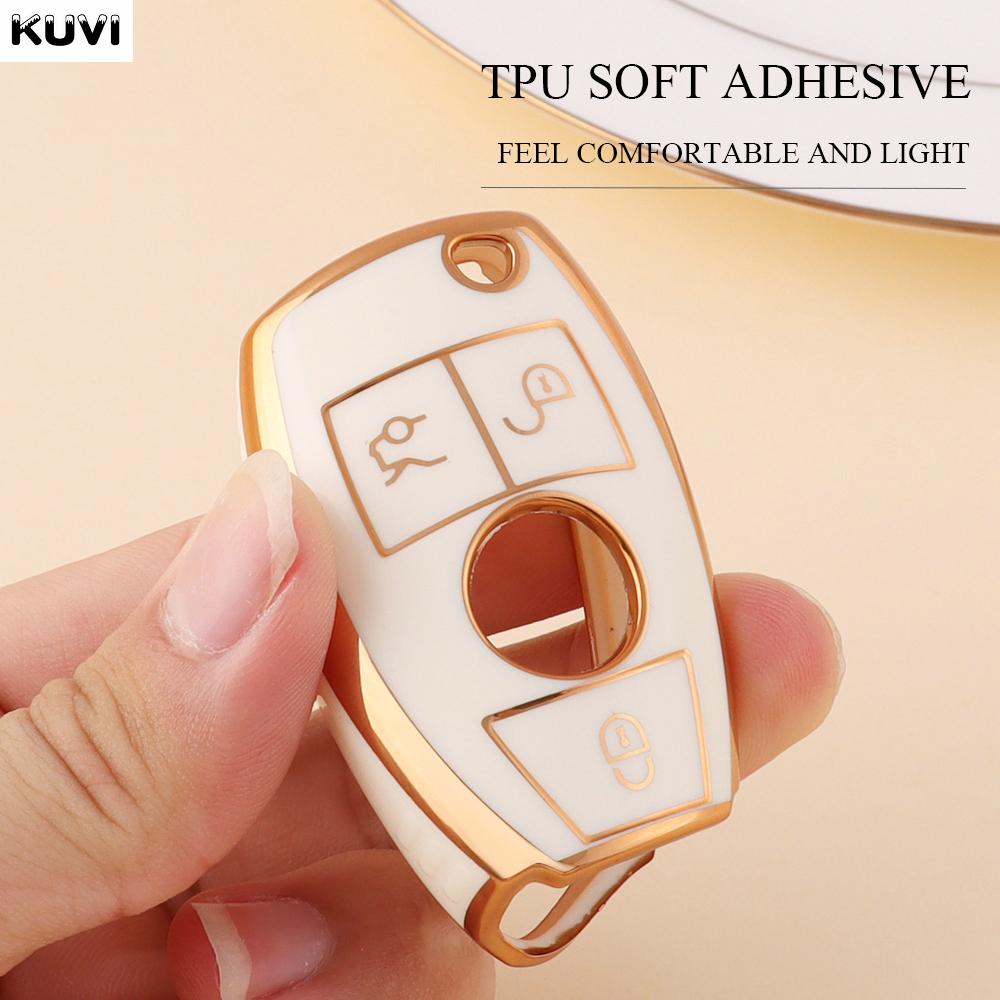 Carcasa de moda TPU pentru chei inteligente pentru Mercedes Benz ACES Class GLS GLA GLK GLC CLS CLA W204 W221 W212 W205 W176 W463