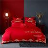 Lilang Embroidered Wedding Bedding Set