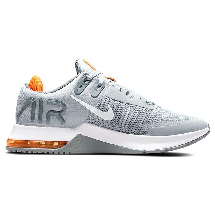Nike Air Max Alpha Trainer 4 Wolf Grey Total Orange Men's Training Shoes CW3396-007
