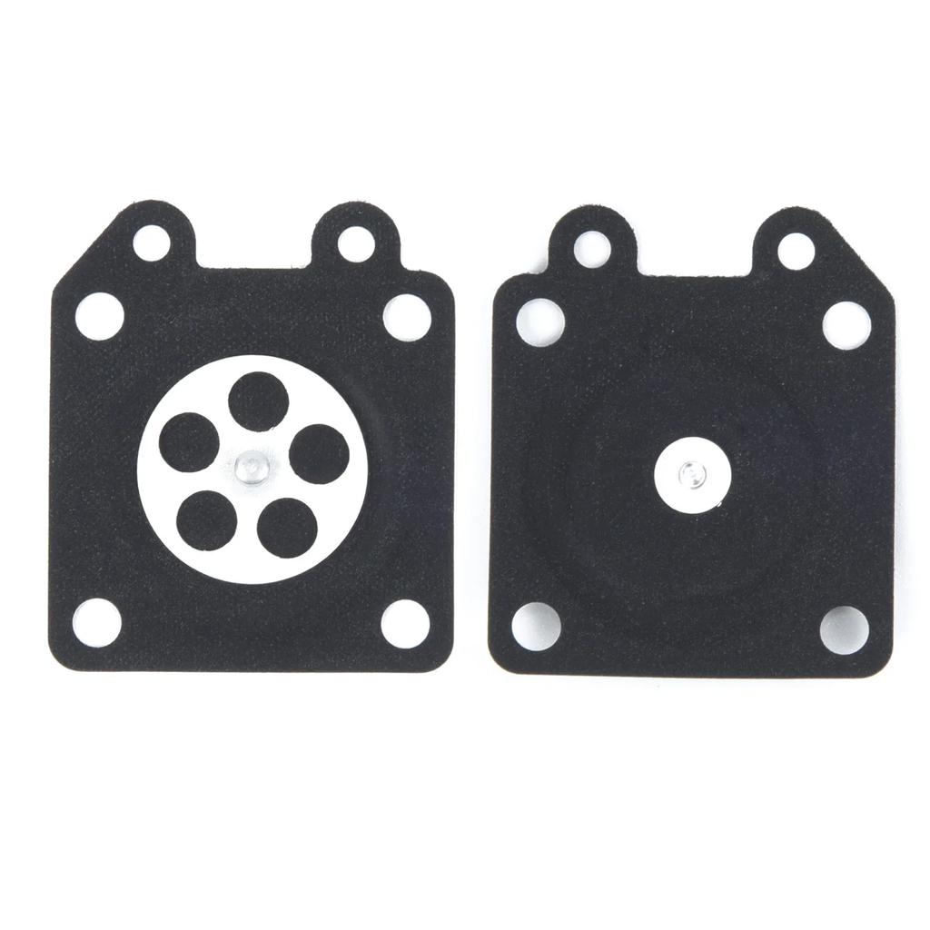 10x Rubber Chainsaw Carburetor Metering Diaphragm For 95-526/95-526-9/95-526-9-8 Car Assembly Gaskets Kit Accessories