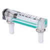 5LPM Plastic Air Flowmeter ( H=70mm Oxygen Flow Meter) with Control for Valve for Oxygen Conectrator It Can Adjust Flow