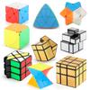 Novelty Gift 2X2 Speed Cubes Cubo Mgico 3X3 4X4 Speedcube Zauberwrfel Brain Games For Kids Iq Toys Juegos De Inteligencia