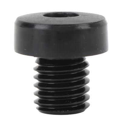 Billiard Cue Back Plug Screw Aluminum Alloy Rubber Sleeve Snooker Pool Cue Backing Plug Spare Part R