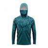 MALFC Fishing Apparel Men Hood Fishing Shirt Long Sleeve Fishing T Shirt Uv Protection