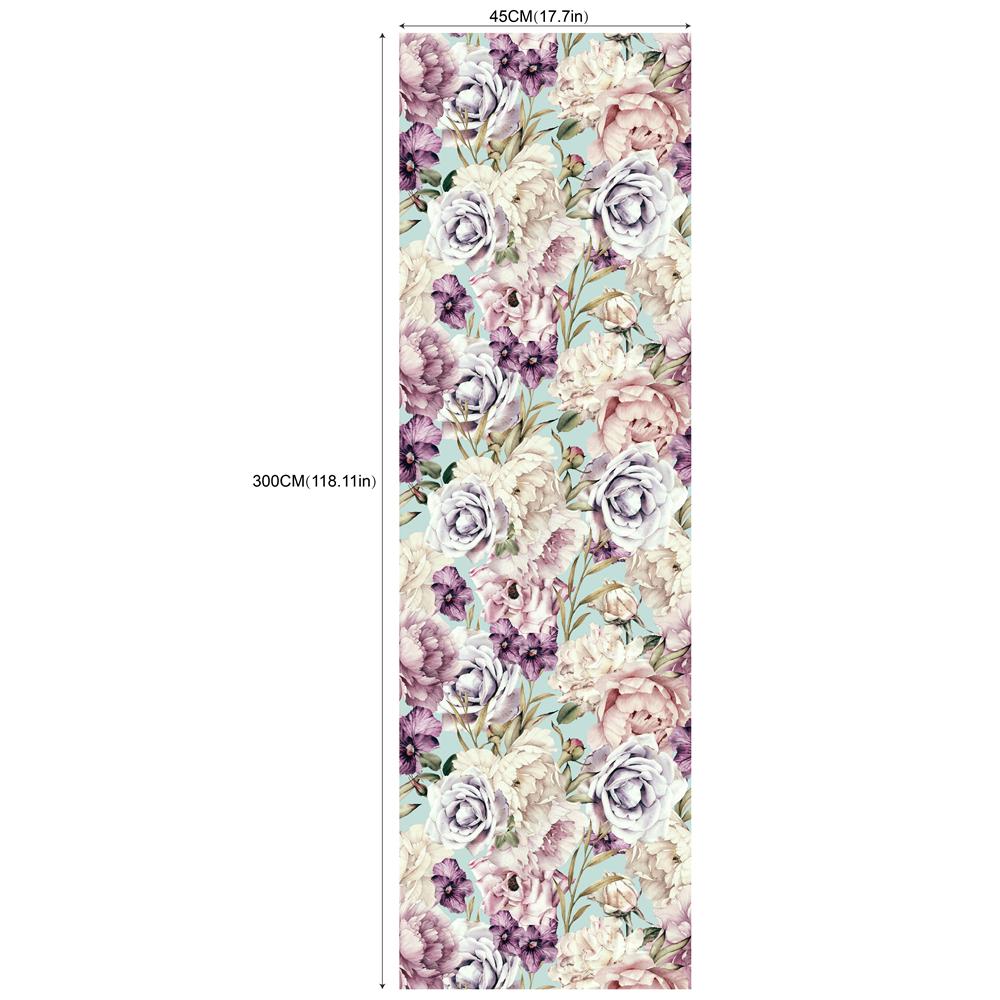 Chinese Red Floral Peel and Stick Wallpaper Removable Vinyl Self Adhesive Wall Renovation Stickers Home Decor Wallpapers