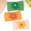 3Pcs Newborn Baby Headband For Girls Elastic Knit Children Turban Baby Bows Soft Nylon Kids Headwear Hair Accessories