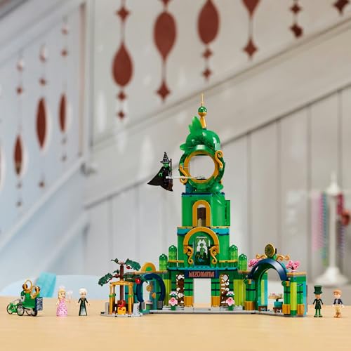 LEGO Wicked: Welcome To the Emerald City - Toy, Birthday Present, Building Blocks, Girls, Boys, Children Ages 9, 10, 11, Elementary School, Pretend Pl